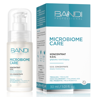 Bandi Microbiome Care, koncentrat S.O.S głęboko nawilżający, 30 ml - zdjęcie produktu