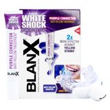 BlanX White Shock Purple Corrector, system wybielający zażółcenia na zębach, serum, 20 ml + nakładka Led Bite - miniaturka zdjęcia produktu