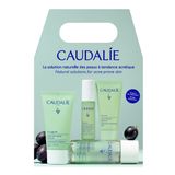 Caudalie Vinopure Starter Kit, żel do mycia twarzy, 30 ml + tonik, 50 ml + serum na niedoskonałości, 10 ml + fluid matująco-nawilżający, 15 ml - miniaturka zdjęcia produktu