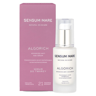 Sensum Mare Algorich, zaawansowane serum rewitalizujące i przeciwzmarszczkowe, cera sucha i bardzo sucha, 30 ml - zdjęcie produktu