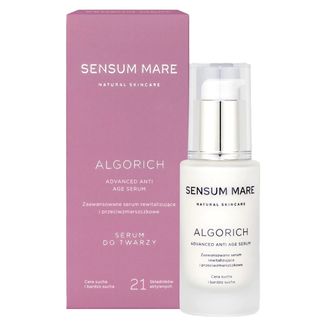 Sensum Mare Algorich, zaawansowane serum rewitalizujące i przeciwzmarszczkowe, cera sucha i bardzo sucha, 30 ml - zdjęcie produktu