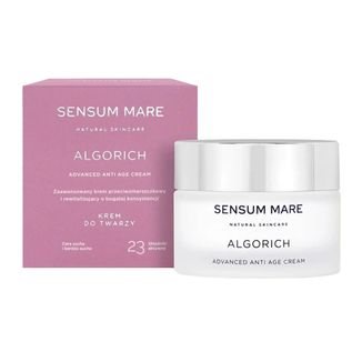 Sensum Mare Algorich, zaawansowany krem rewitalizujący i przeciwzmarszczkowy o bogatej konsystencji, 50 ml - zdjęcie produktu