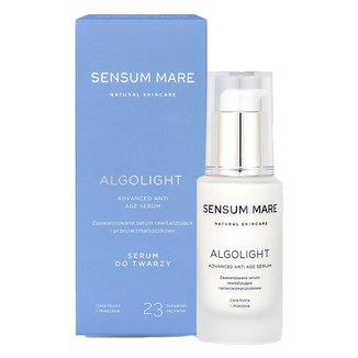 Sensum Mare Algolight, zaawansowane serum rewitalizujące i przeciwzmarszczkowe, cera tłusta i mieszana, 30 ml - zdjęcie produktu