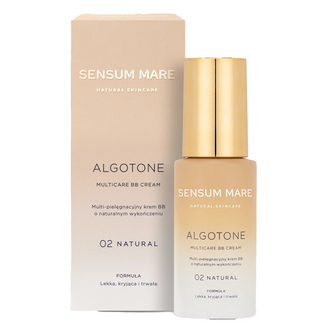 Sensum Mare Algotone, multi-pielęgnacyjny krem BB, 02 natural, SPF 15, 30 ml - zdjęcie produktu