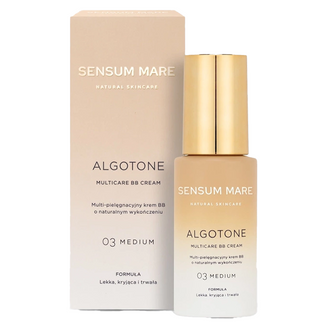 Sensum Mare Algotone, multi-pielęgnacyjny krem BB, 03 medium, SPF 15, 30 ml KRÓTKA DATA Sensum Mare Algotone, multi-pielęgnacyjny krem BB, 03 medium, SPF 15, 30 ml KRÓTKA DATA - zdjęcie produktu