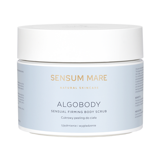 Sensum Mare Algobody, ujędrniający cukrowy peeling do ciała, 300 g - zdjęcie produktu