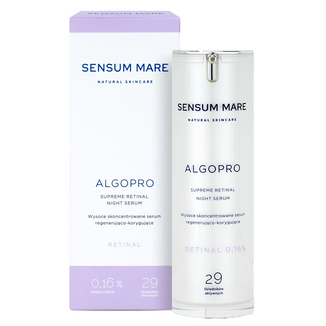 Sensum Mare Algopro, wysoce skoncentrowane serum regenerująco-korygujące z retinalem 0,16%, 30 ml - zdjęcie produktu