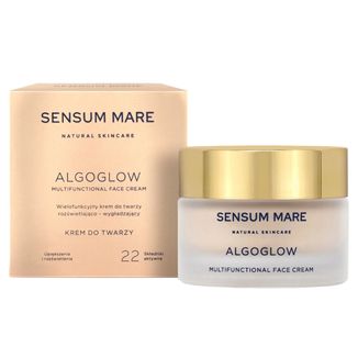 Sensum Mare Algoglow, wielofunkcyjny krem do twarzy rozświetlająco-wygładzający, 50 ml - zdjęcie produktu