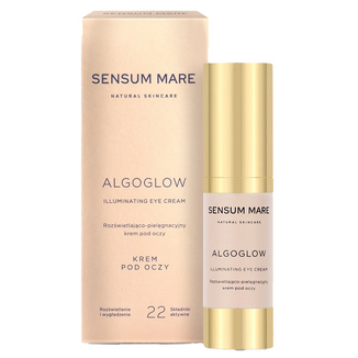 Sensum Mare Algoglow, rozświetlająco-pielęgnacyjny krem pod oczy, 15 ml - zdjęcie produktu