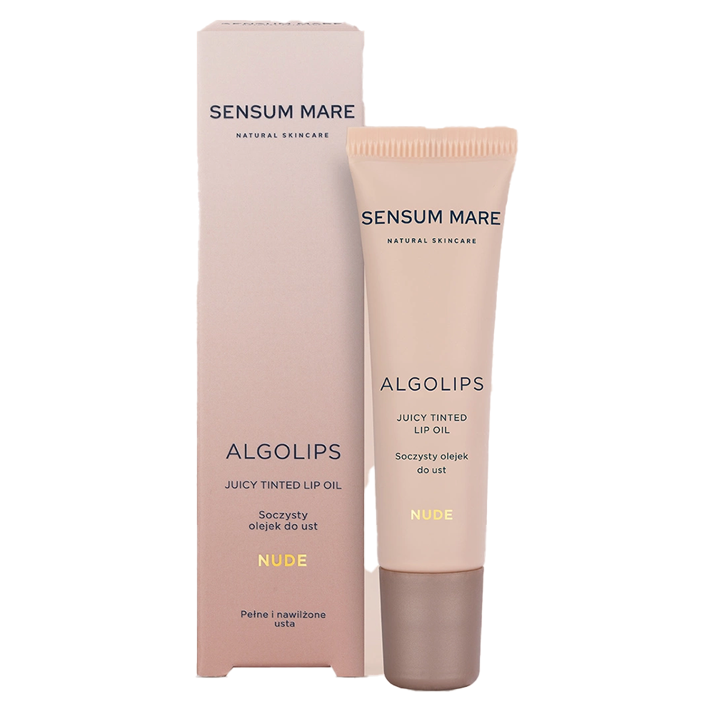 Nieznana Sensum Mare Algolips, soczysty olejek do ust, nude, 10 ml — Inhaltsstoffe und Bewertung