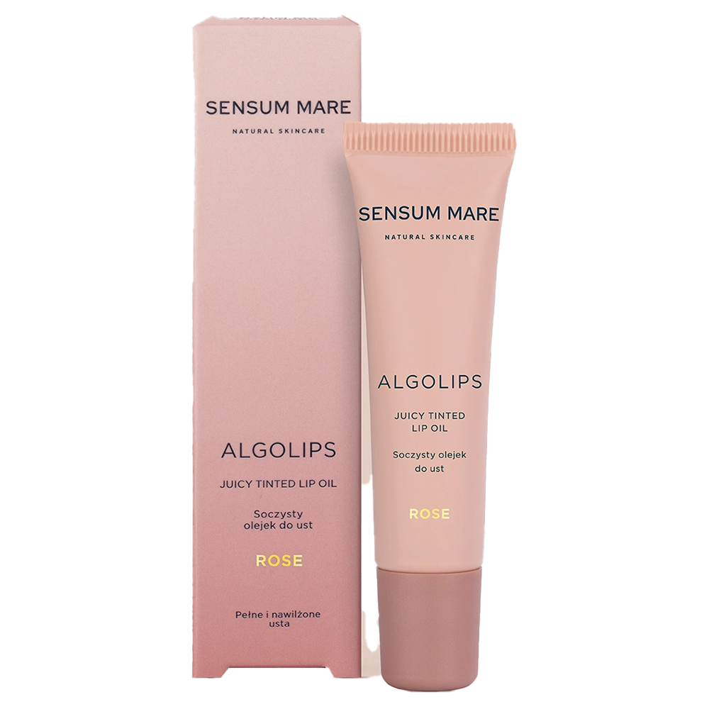 Nieznana Sensum Mare Algolips, soczysty olejek do ust, rose, 10 ml — Inhaltsstoffe und Bewertung
