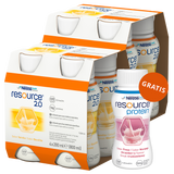 Zestaw Resource 2.0, preparat odżywczy, smak waniliowy, 8 x 200 ml + smak truskawkowy, 200 ml gratis - miniaturka zdjęcia produktu