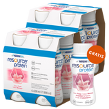 Zestaw Resource Protein, preparat odżywczy, smak truskawkowy, 8 x 200 ml + 200 ml gratis - miniaturka zdjęcia produktu