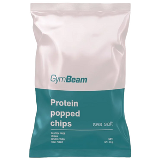 GymBeam, chipsy białkowe, sól morska, 40 g KRÓTKA DATA - zdjęcie produktu