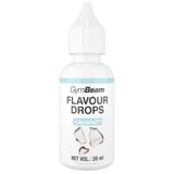 GymBeam Flavor Drops, krople aromatyzujące, coconut, 30 ml - miniaturka zdjęcia produktu