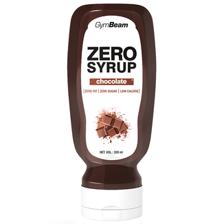 GymBeam Zero, syrop, czekolada, 320 ml - zdjęcie produktu