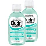 Zestaw Eludril Sensitive, płyn do płukania jamy ustnej, 2 x 500 ml - miniaturka zdjęcia produktu