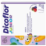 Dicoflor Junior, dla dzieci od 3 lat i dorosłych, smak owoców leśnych, 20 saszetek USZKODZONE OPAKOWANIE - miniaturka zdjęcia produktu