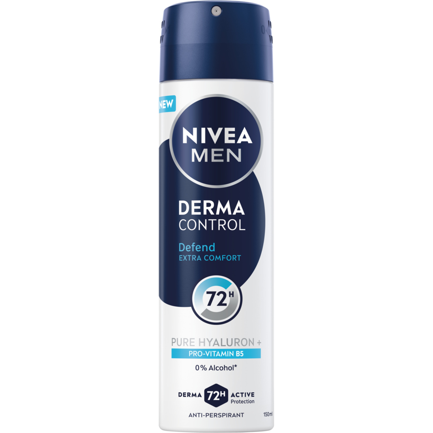 Nivea Nivea Men Derma Control Defend, Antitranspirant, spray, 150 ml — Inhaltsstoffe und Bewertung