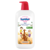 Bambino Dzieciaki, żel do mycia ciała i włosów 2w1, surykatki, od 1 roku, 1 l - miniaturka zdjęcia produktu
