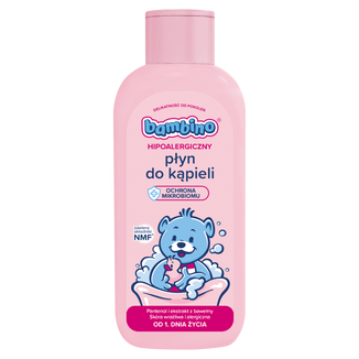 Bambino, płyn do kąpieli, od 1 dnia życia, 400 ml Bambino, płyn do kąpieli, od 1 dnia życia, 400 ml - zdjęcie produktu