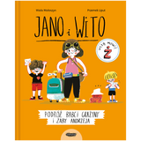 Jano i Wito Uczą Mówić Ż, Podróż babci Grażyny i żaby Andrzeja, książeczka dla dzieci - miniaturka zdjęcia produktu