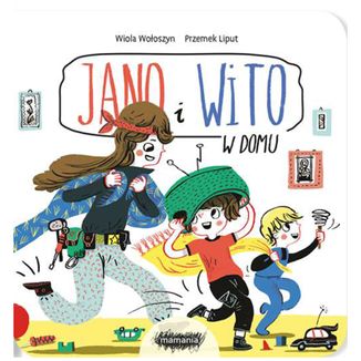 Jano i Wito W domu, książeczka dla dzieci Jano i Wito W domu, książeczka dla dzieci - zdjęcie produktu