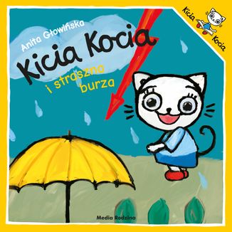 Kicia Kocia i straszna burza, książeczka dla dzieci - zdjęcie produktu