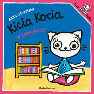 Kicia Kocia w bibliotece, książeczka dla dzieci - zdjęcie produktu