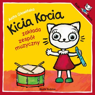 Kicia Kocia zakłada zespół muzyczny, książeczka dla dzieci - zdjęcie produktu