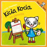 Kicia Kocia na plenerze, książeczka dla dzieci - miniaturka zdjęcia produktu