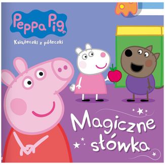 Świnka Peppa Książeczki z Półeczki Magiczne słówka, książeczka dla dzieci - zdjęcie produktu