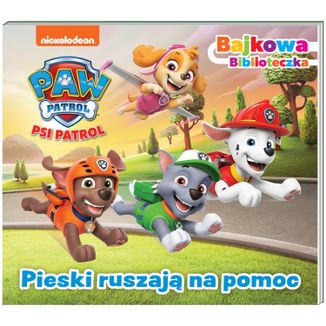 Psi Patrol Bajkowa Biblioteczka Pieski ruszają na pomoc, książeczka dla dzieci - zdjęcie produktu