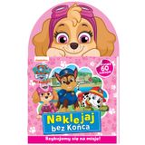 Psi Patrol Naklejaj bez Końca Szykujemy się na misję!, książeczka z naklejkami - miniaturka zdjęcia produktu