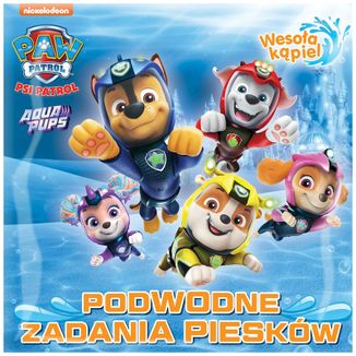 Psi Patrol Wesoła Kąpiel Podwodne zadania piesków, książeczka dla dzieci - zdjęcie produktu