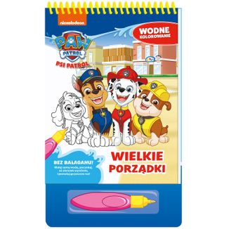 Psi Patrol Wodne kolorowanie Wielkie porządki, wodna kolorowanka - zdjęcie produktu