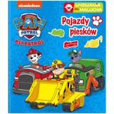 Psi Patrol Wyzwania dla Malucha Pojazdy piesków, książeczka dla dzieci - miniaturka zdjęcia produktu