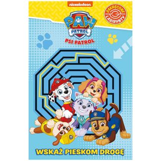 Psi Patrol Zakręcone Labirynty Wskaż pieskom drogę, książeczka dla dzieci - zdjęcie produktu