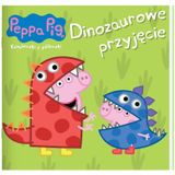 Świnka Peppa Książeczki z Półeczki Dinozaurowe przyjęcie, książeczka dla dzieci - miniaturka zdjęcia produktu