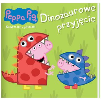 Świnka Peppa Książeczki z Półeczki Dinozaurowe przyjęcie, książeczka dla dzieci - zdjęcie produktu