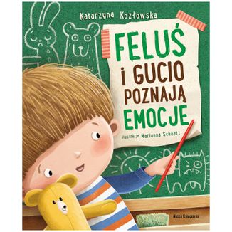 Feluś i Gucio poznają emocje, książeczka dla dzieci - zdjęcie produktu