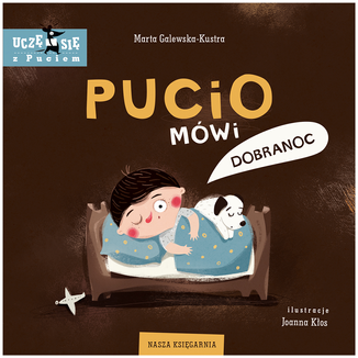 Pucio mówi dobranoc, książeczka dla dzieci - zdjęcie produktu