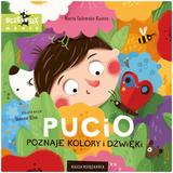Pucio poznaje kolory i dźwięki, książeczka dla dzieci - miniaturka zdjęcia produktu