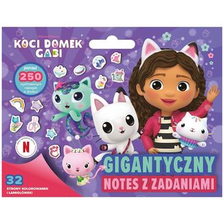 Koci Domek Gabi, gigantyczny notes z zadaniami - zdjęcie produktu