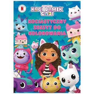 Koci Domek Gabi, kociastyczny zeszyt do kolorowania - zdjęcie produktu