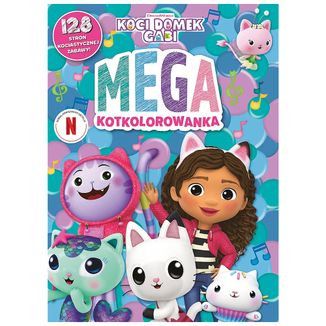 Koci Domek Gabi, mega kotkolorowanka - zdjęcie produktu