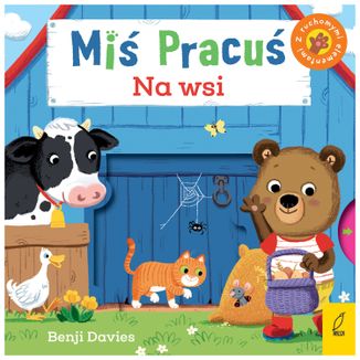 Miś Pracuś Na wsi, książeczka dla dzieci z ruchomymi elementami - zdjęcie produktu