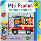 Miś Pracuś Straż Pożarna, książeczka dla dzieci z ruchomymi elementami - miniaturka zdjęcia produktu