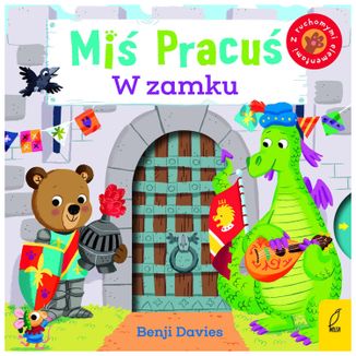 Miś Pracuś W zamku, książeczka dla dzieci z ruchomymi elementami - zdjęcie produktu