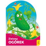 Wykrojnik Zielony Ogórek, książeczka dla dzieci - miniaturka zdjęcia produktu